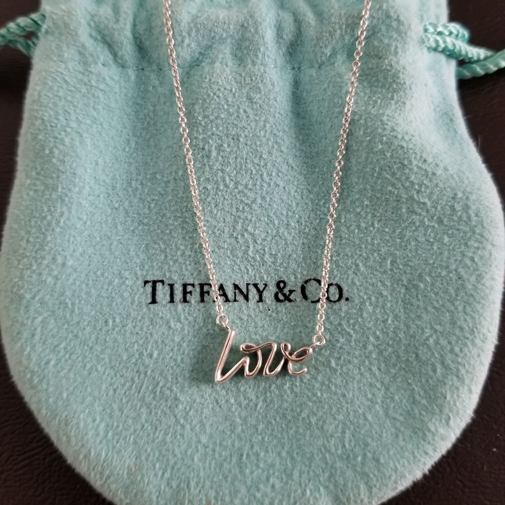 Tiffany & Co. 'love' Necklace - Picture 2 of 5